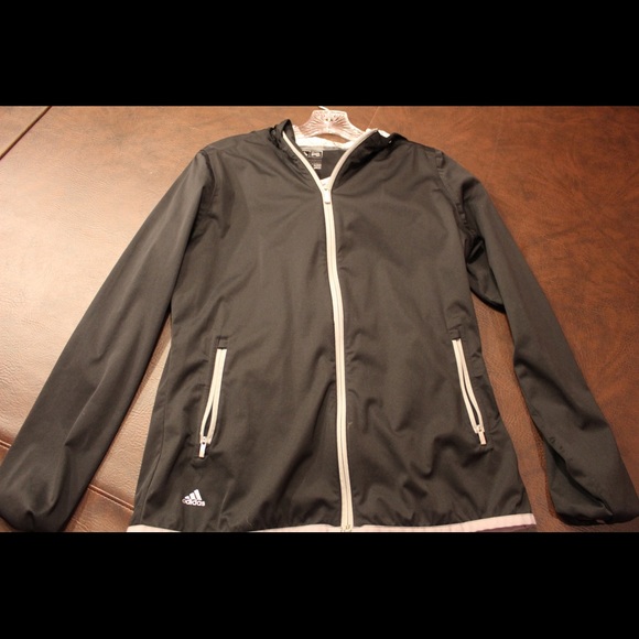 Adidas windbreaker black - Picture 1 of 2